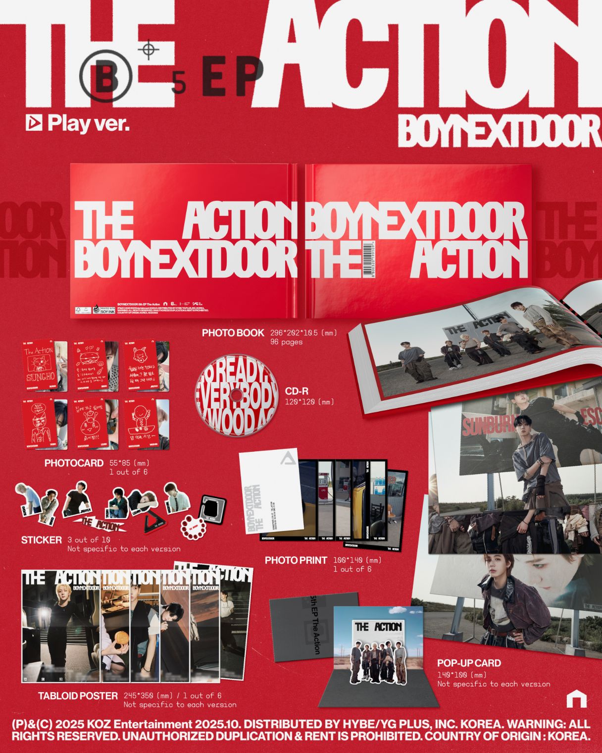 BOYNEXTDOOR - THE ACTION Nolae