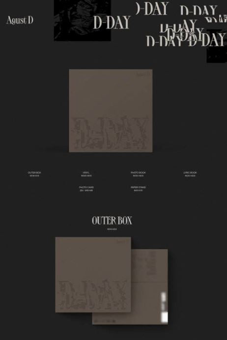 その他 BTS D-DAY LP Agust D (BTS) 'D-DAY' LP