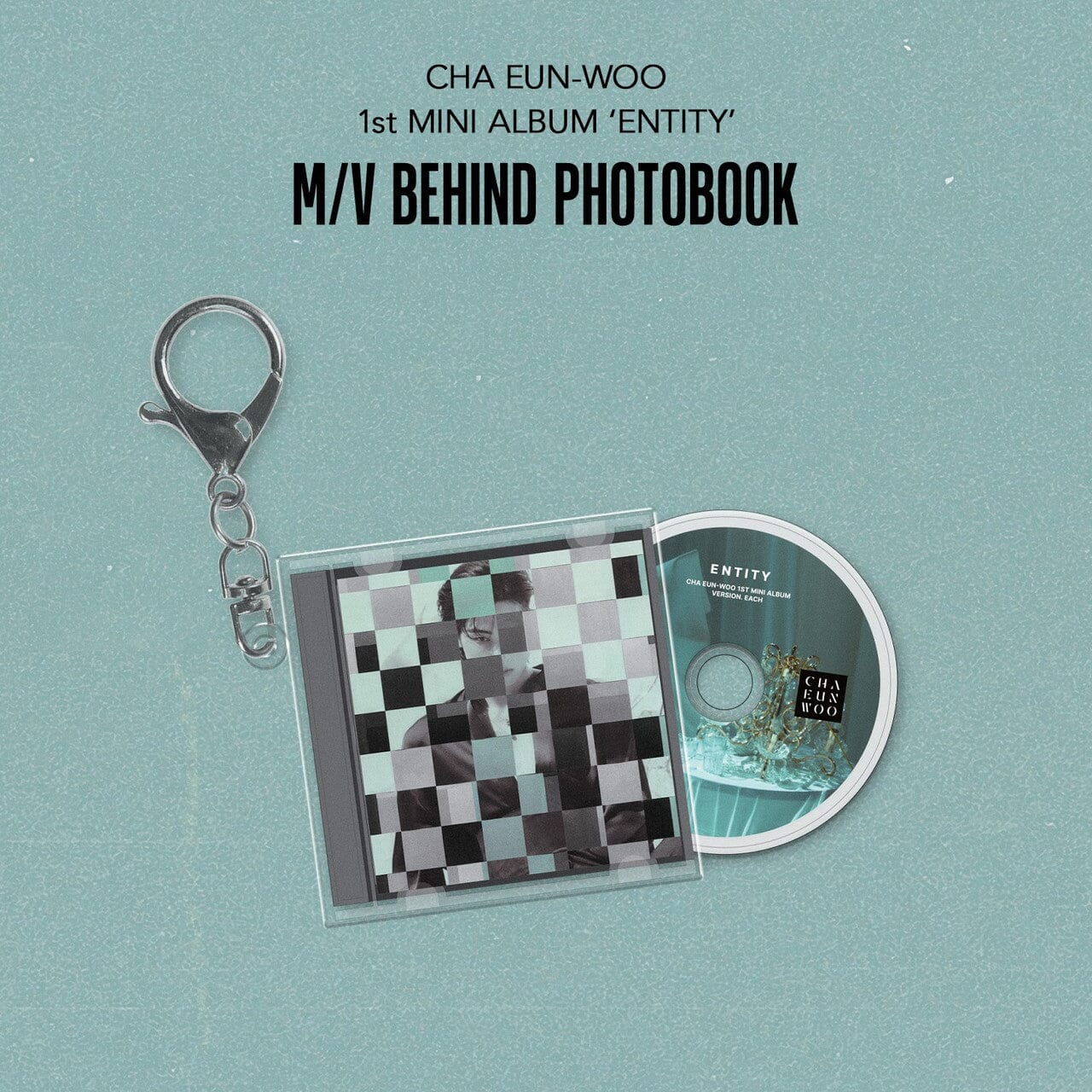 CHA EUN-WOO - 1ST MINI ALBUM 'ENTITY' M/V BEHIND PHOTOBOOK (OFFICIAL MD) Nolae