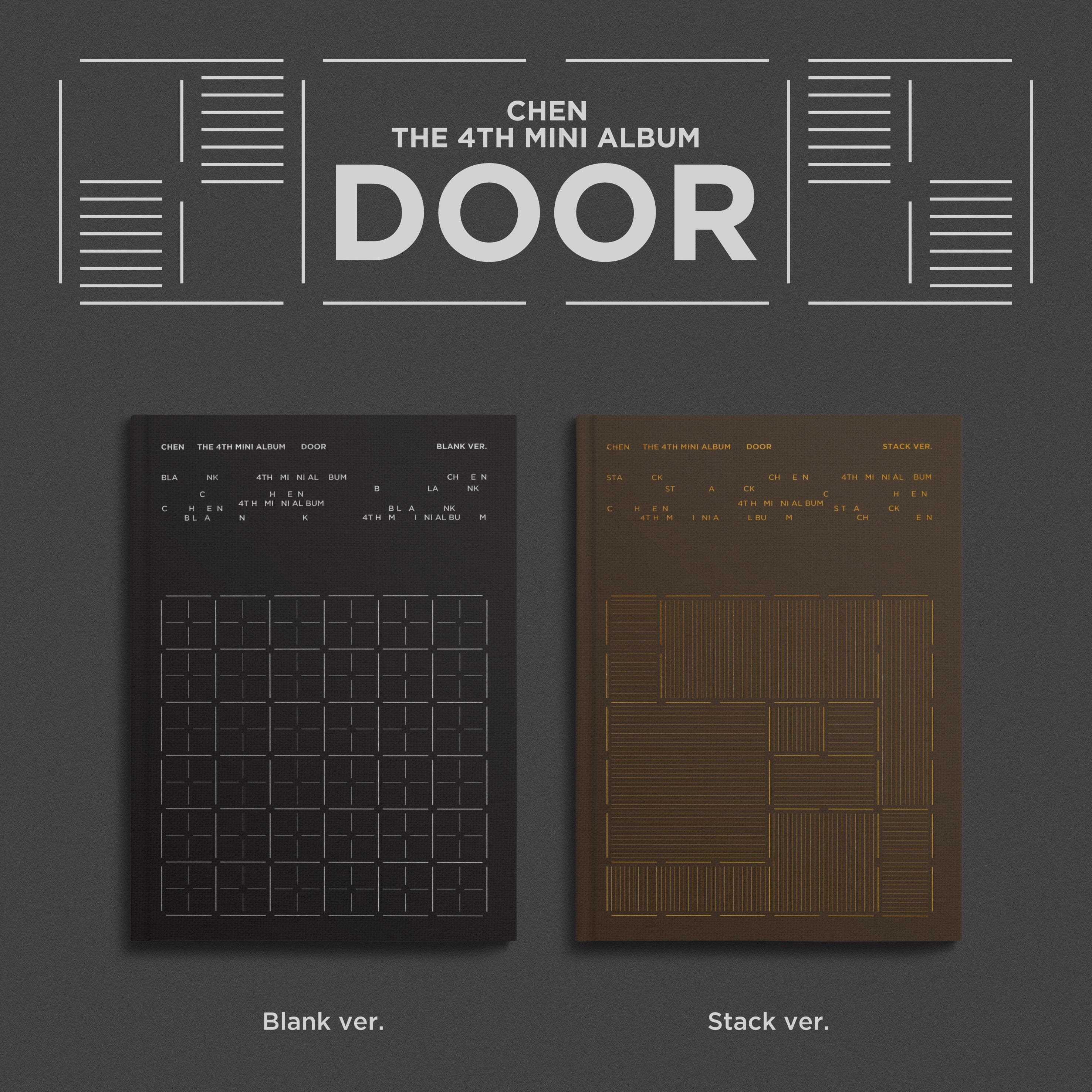 CHEN (EXO) - DOOR (THE 4TH MINI ALBUM) + Soundwave Photocard Nolae