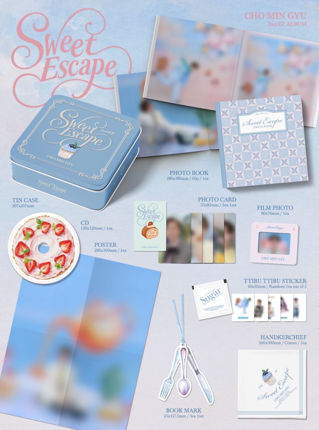 CHO MIN GYU (FORESTELLA) - SWEET ESCAPE Nolae