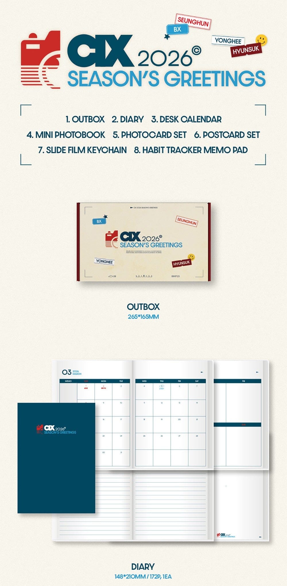 CIX - 2026 SEASON’S GREETINGS Nolae