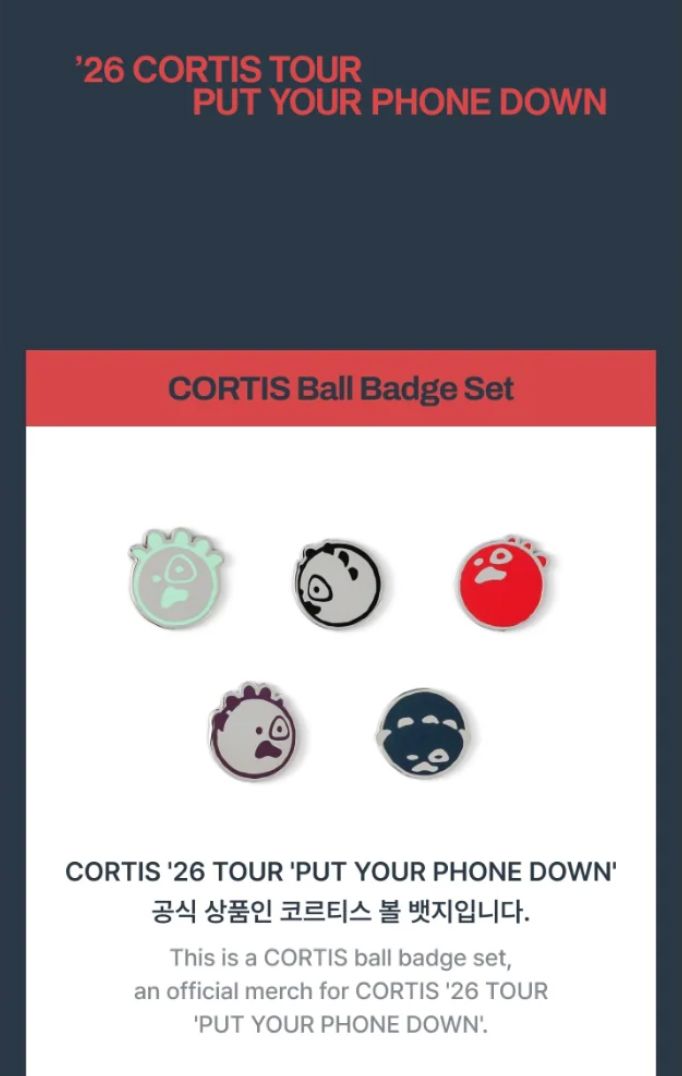 CORTIS - '26 CORTIS TOUR : PUT YOUR PHONE DOWN MD Nolae