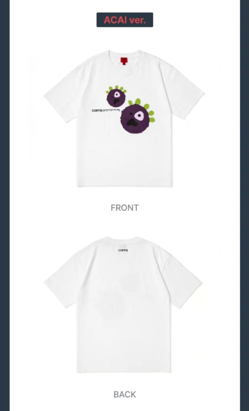 CORTIS - CORTIS BALL T-SHIRT ('26 CORTIS TOUR : PUT YOUR PHONE DOWN MD) Nolae