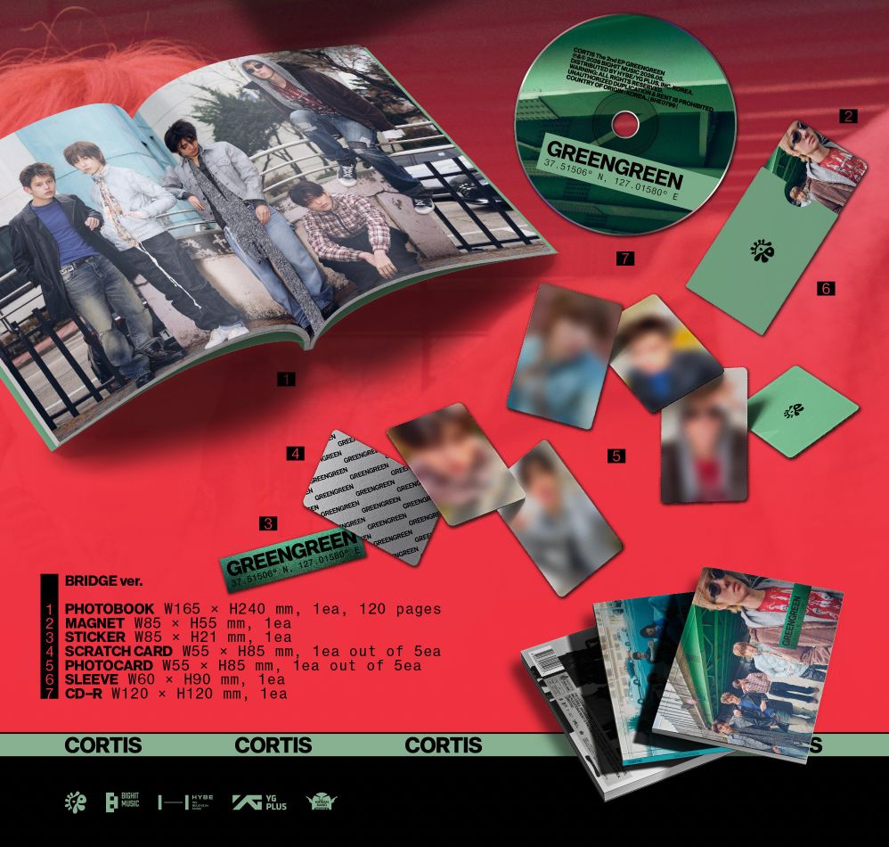 CORTIS - GREENGREEN + BDM Gift Nolae
