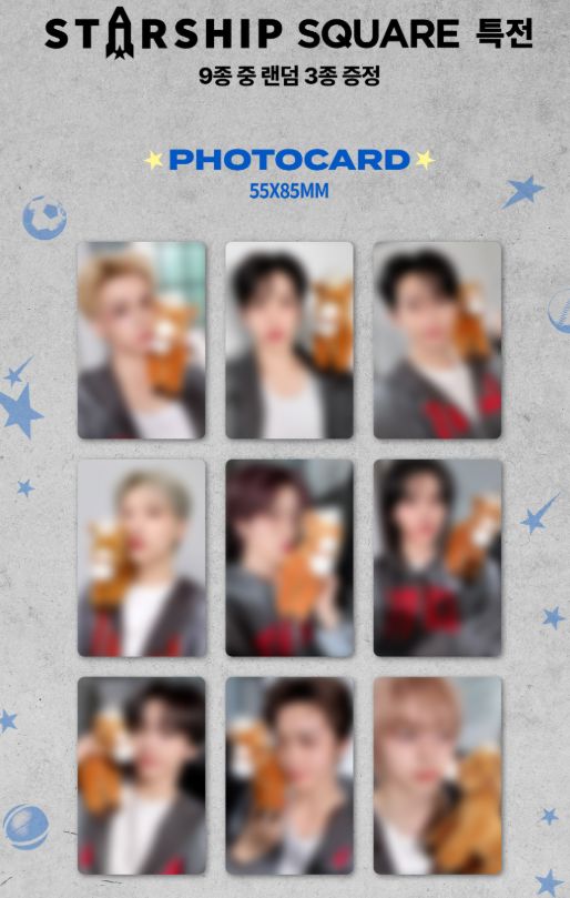 CRAVITY - 2026 SEASON'S GREETINGS + POB STARSHIP SQUARE PHOTOCARD Nolae