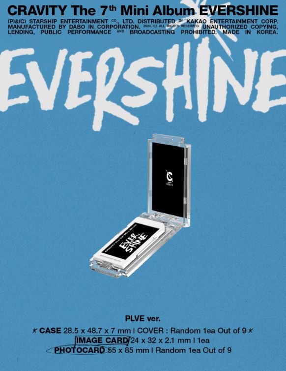 CRAVITY - EVERSHINE (THE 7TH MINI ALBUM) PLVE VER. Nolae