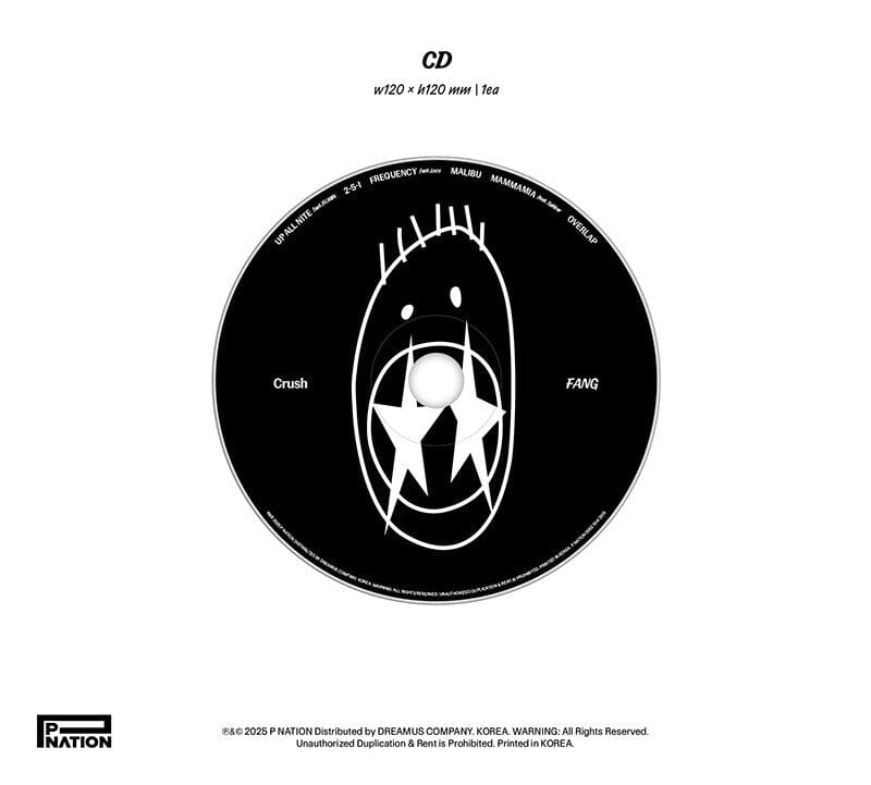 Crush - EP ALBUM [FANG] Nolae