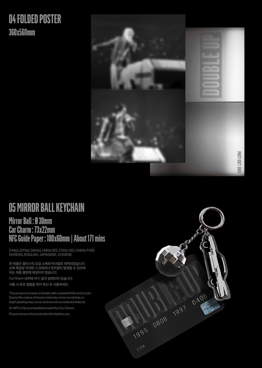 CXM (SEVENTEEN) - DOUBLE UP (LIVE PARTY DC) + Instant Photo Set Nolae