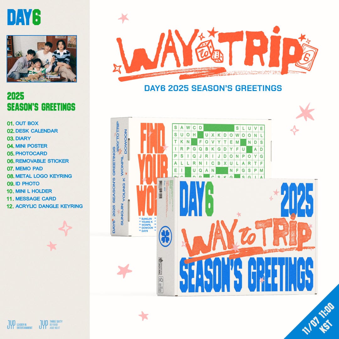 DAY6 - 2025 SEASON'S GREETINGS (WAY TO TRIP) Nolae