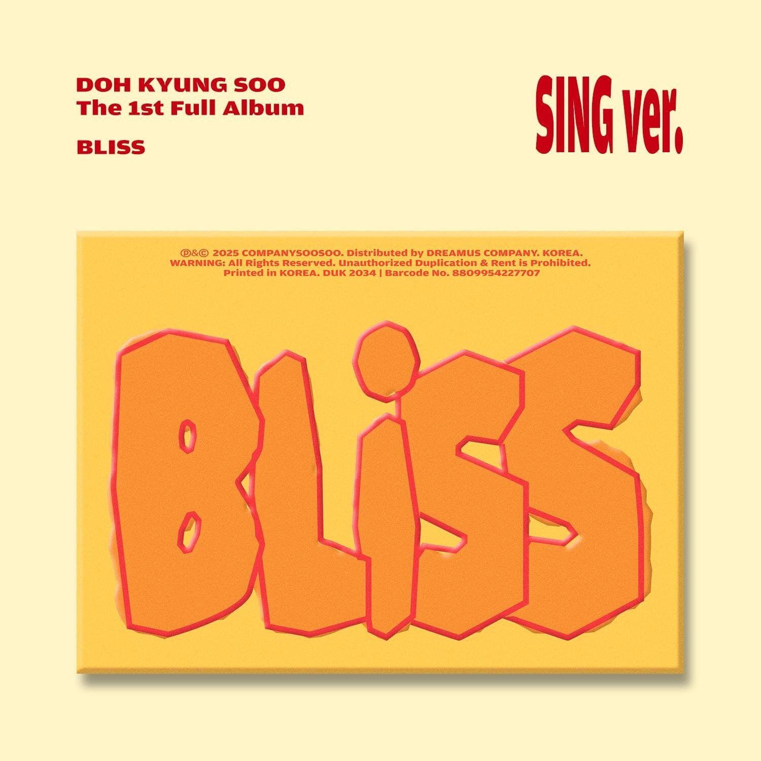 D.O. / DOH KYUNG SOO (EXO) - BLISS Nolae