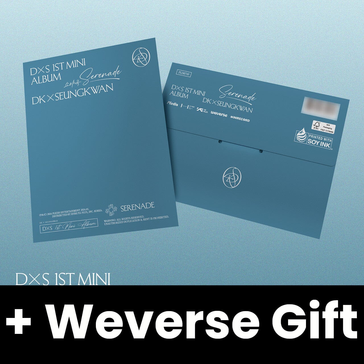 DXS (SEVENTEEN) - SERENADE (WEVERSE ALBUMS VER.) + Weverse Gift Nolae