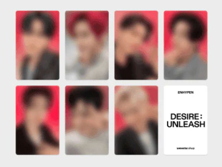 ENHYPEN - DESIRE : UNLEASH (WEVERSE ALBUMS VER.) + Killing Voice Gift Nolae