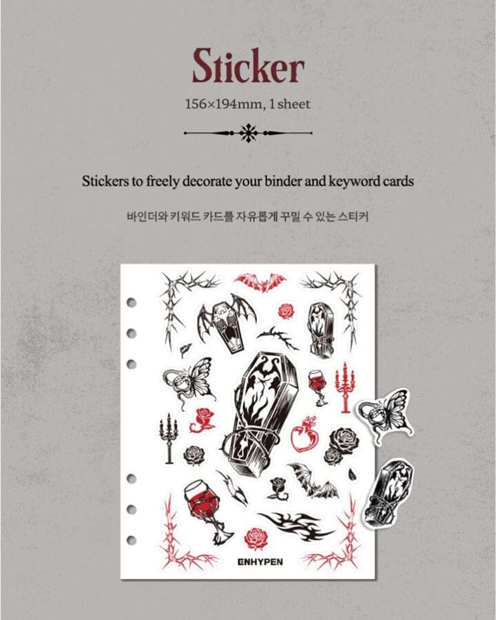ENHYPEN - LYRICS GUIDE BINDER BOOK Nolae