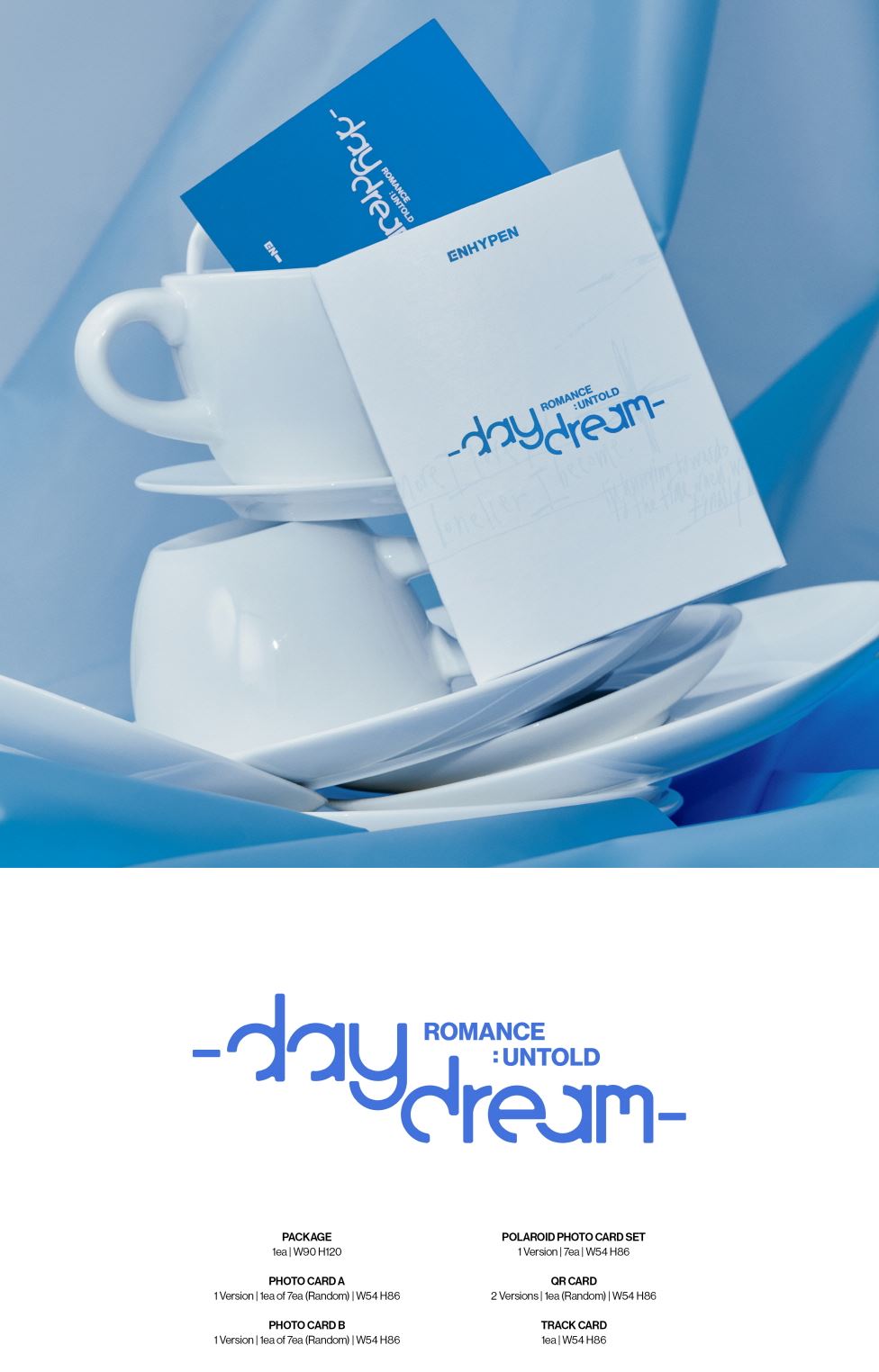 ENHYPEN - ROMANCE : UNTOLD - DAYDREAM (WEVERSE ALBUMS VER.) + Weverse Gift Nolae