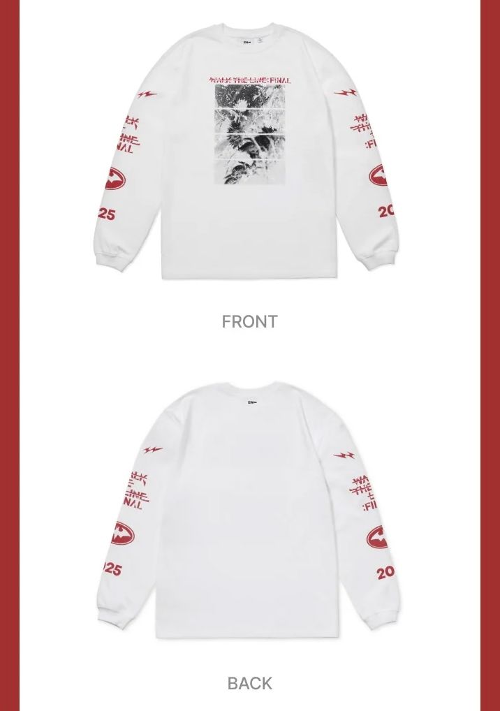 ENHYPEN - T-SHIRTS & HOODIE (WALK THE LINE : FINAL WORLD TOUR OFFICIAL