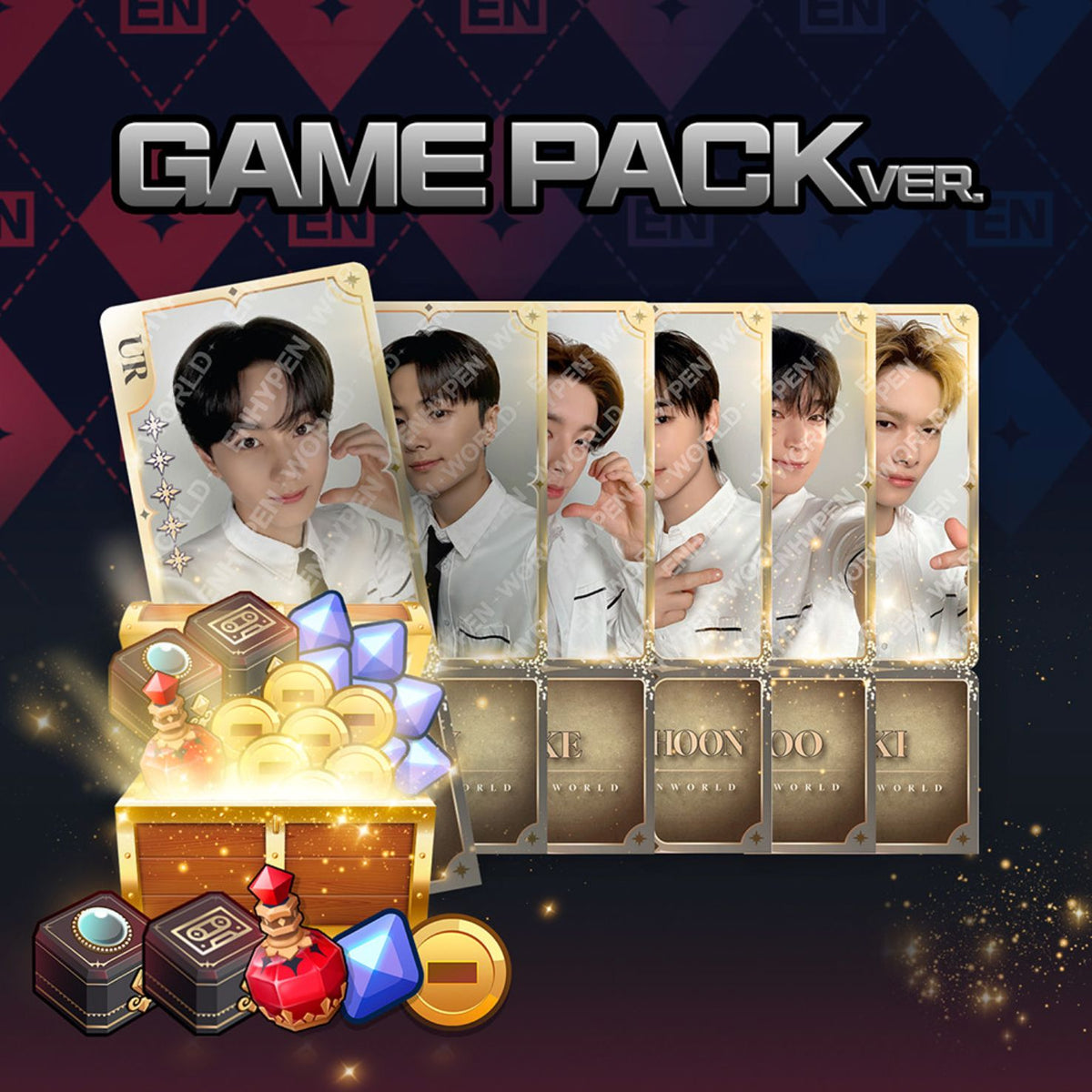 ENHYPEN - WORLD COUPON CARD COLLECTION (AFTER CLASS VER.) Nolae