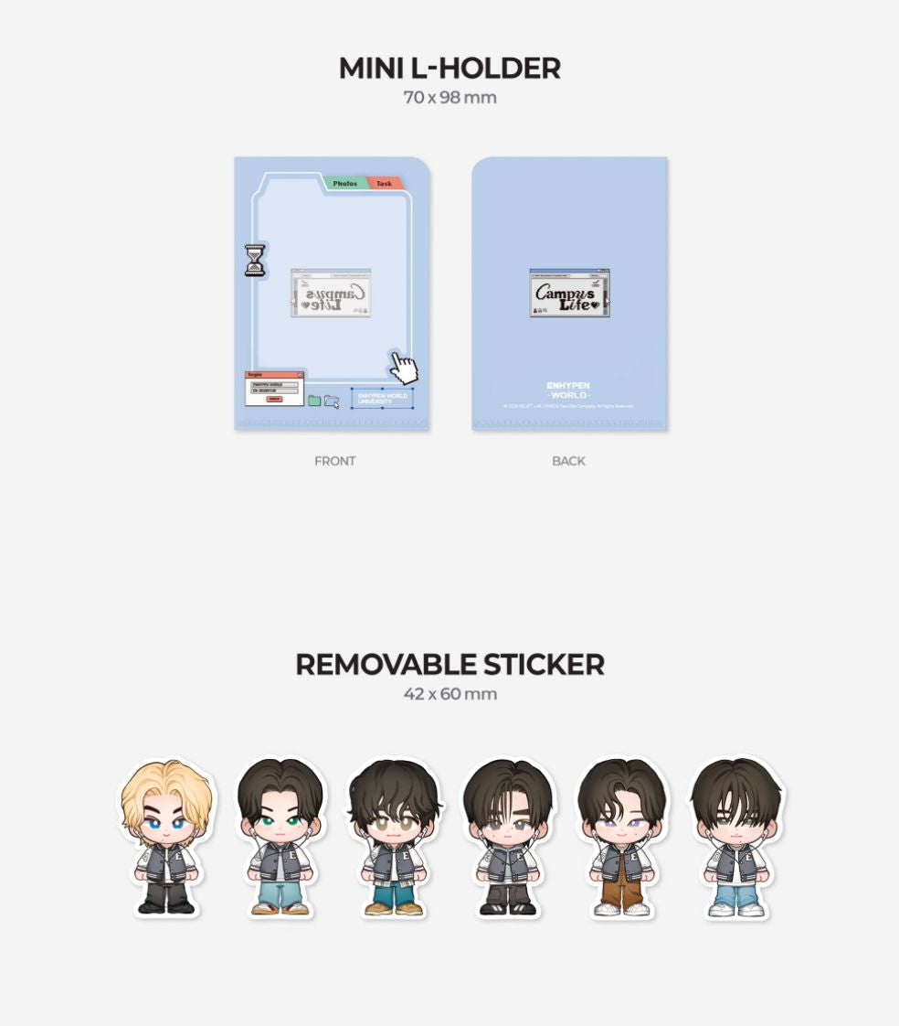 ENHYPEN - WORLD COUPON CARD COLLECTION (CAMPUS LIFE VER.) Nolae