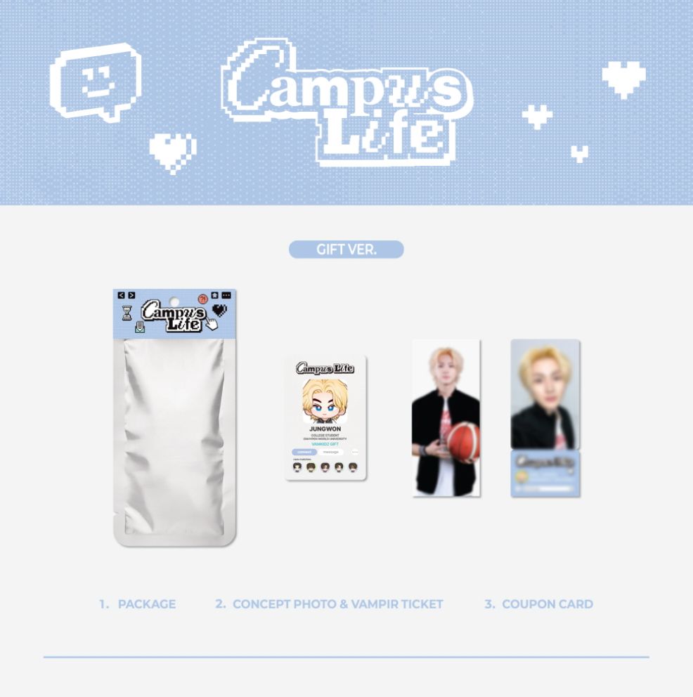 ENHYPEN - WORLD COUPON CARD COLLECTION (CAMPUS LIFE VER.) Nolae