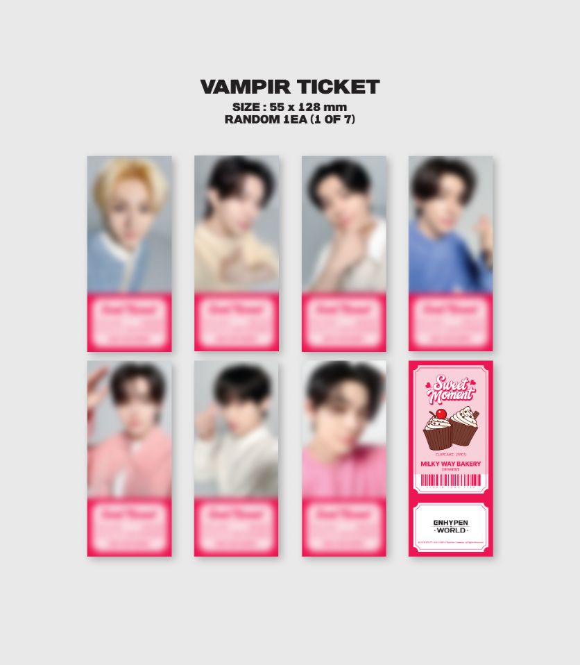 ENHYPEN - WORLD COUPON CARD COLLECTION (SWEET MOMENT VER.) Nolae