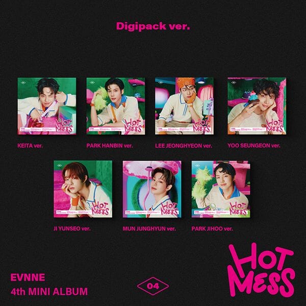 EVNNE - HOT MESS (DIGIPACK VER.) Nolae