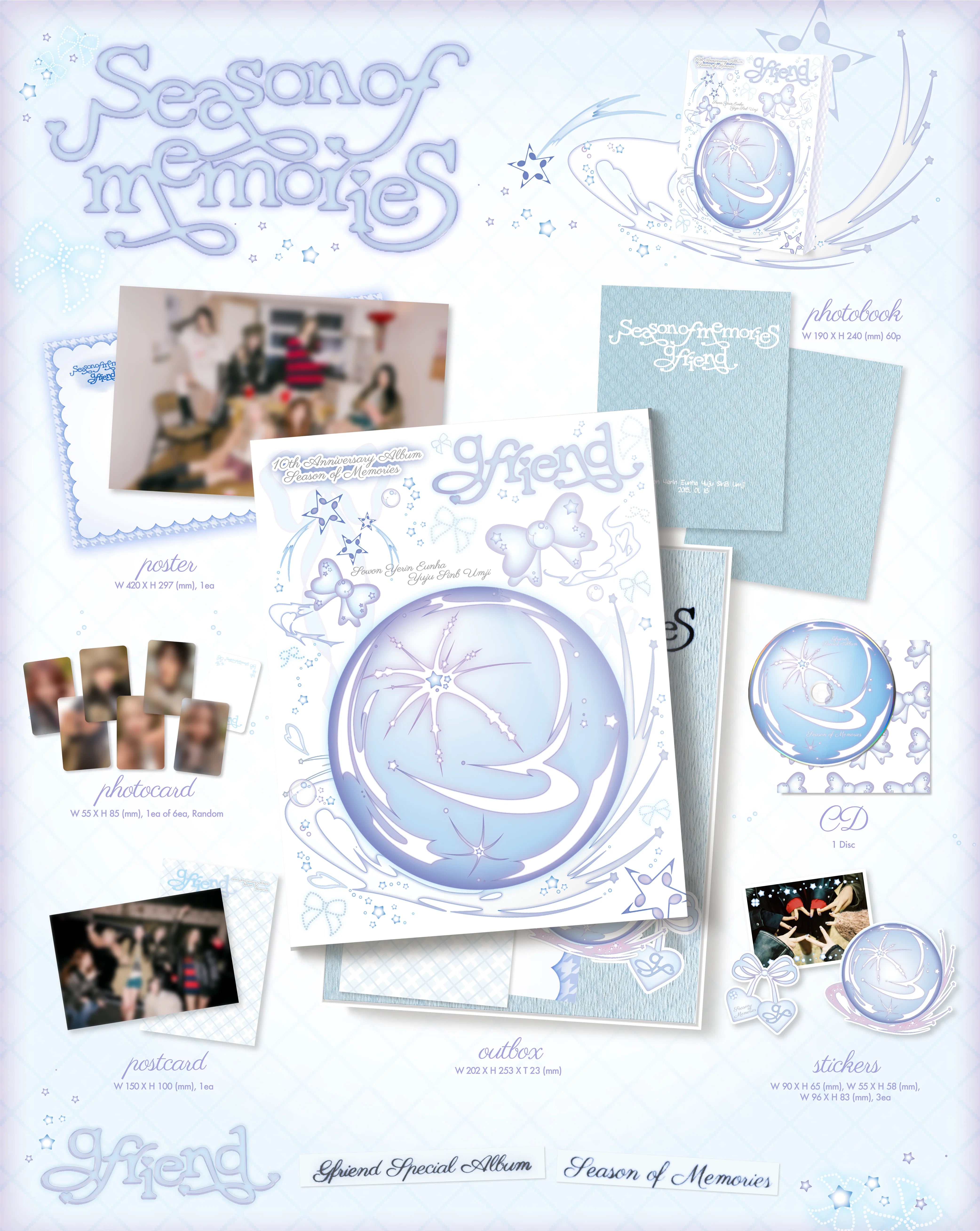 GFRIEND - Season of Memories (Special Album) Nolae