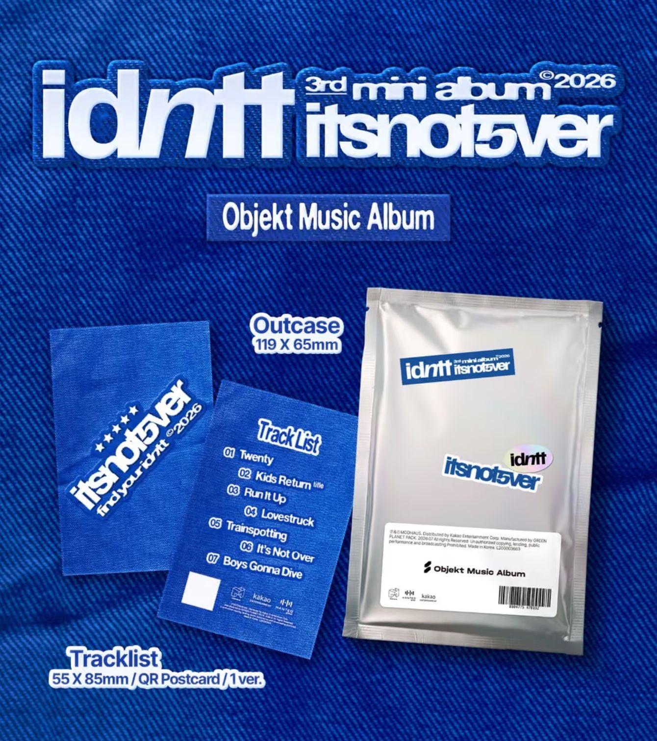 IDNTT - ITSNOTOVER (OBJEKT MUSIC ALBUM) Nolae