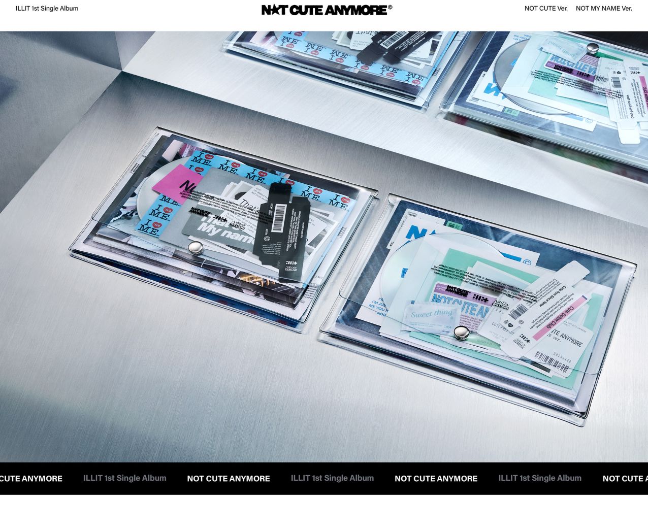 ILLIT - NOT CUTE ANYMORE (STANDARD + WEVERSE ALBUMS SET) + Weverse Gif