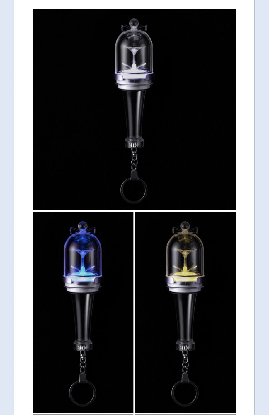 ILLIT - OFFICIAL LIGHT STICK KEYRING Nolae
