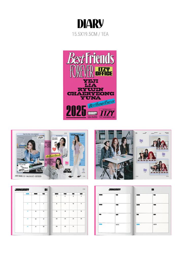 ITZY - 2025 SEASON'S GREETINGS (BEST FRIENDS FOREVER) Nolae