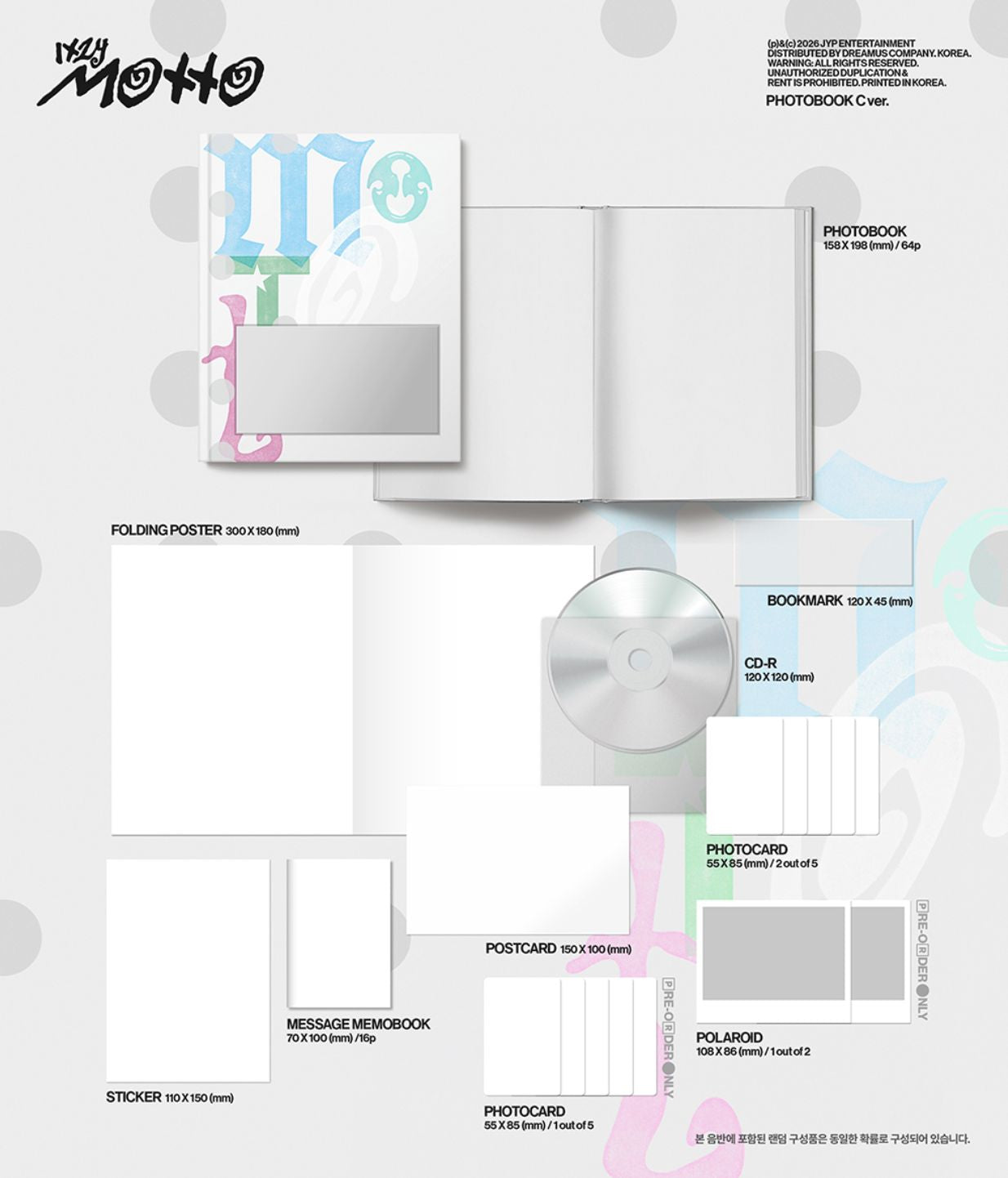 ITZY - MOTTO (PHOTOBOOK VER.) Nolae