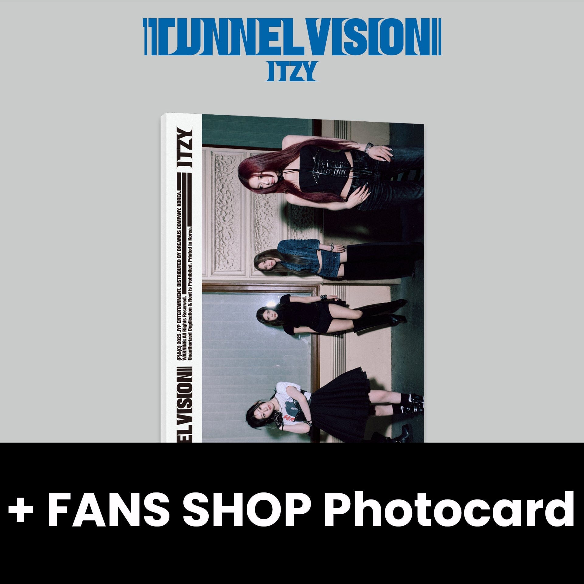 ITZY - TUNNEL VISION (PHOTOBOOK VER.) + FANS SHOP Photocard Nolae