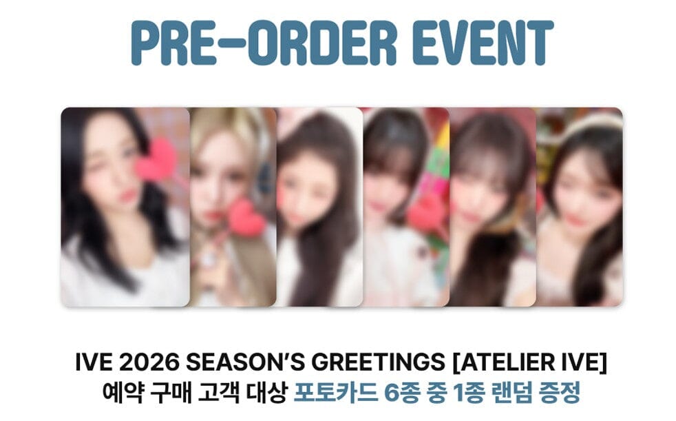 IVE - 2026 SEASON’S GREETINGS Nolae