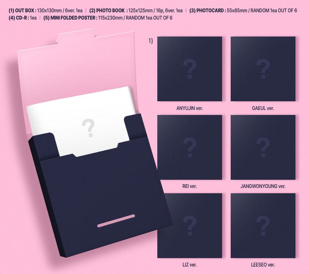 IVE - IVE SECRET (DIGIPACK VER.) + Starship Square Photocard Nolae