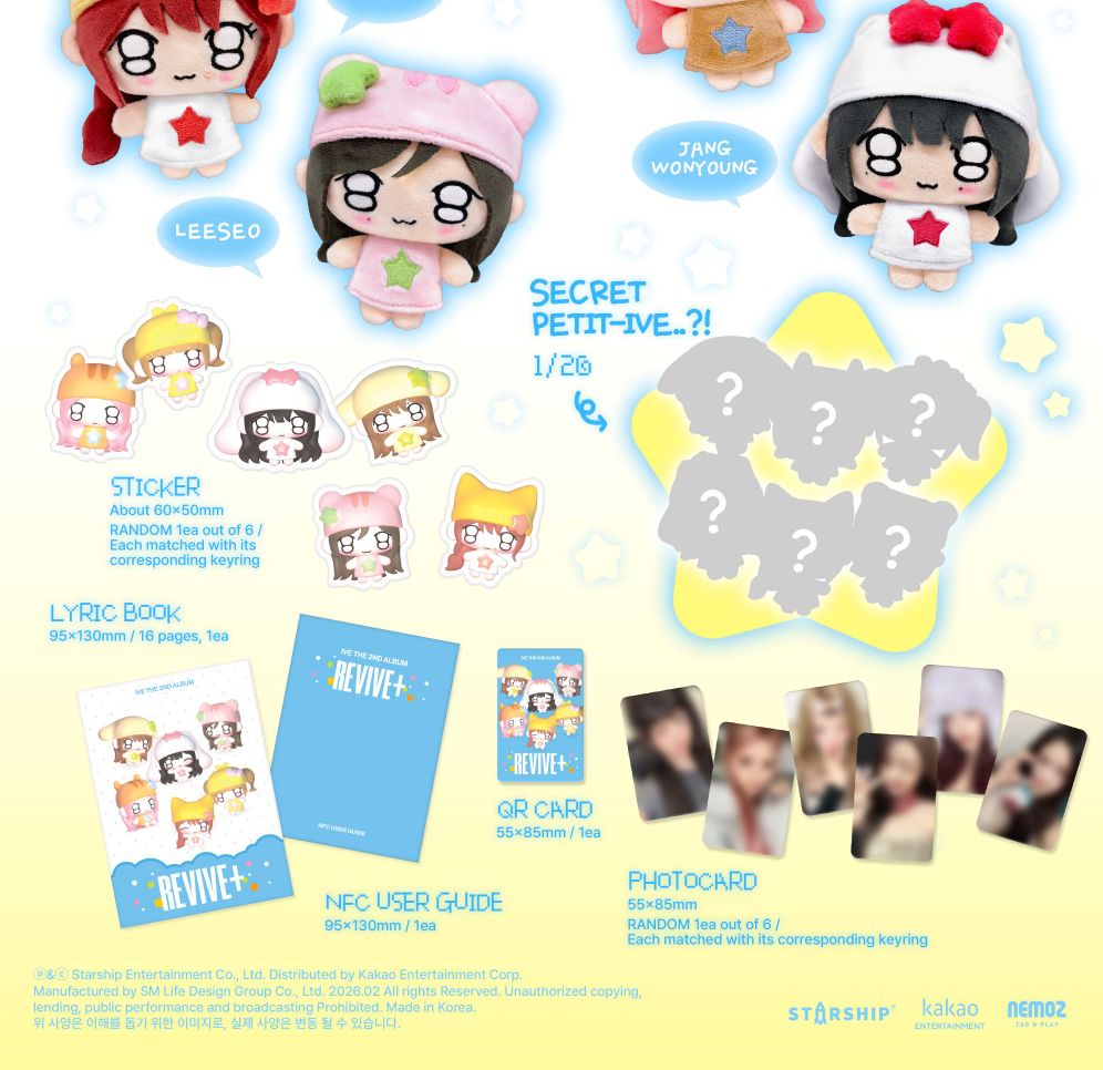 IVE - REVIVE+ (PETIT-IVE VER.) Nolae