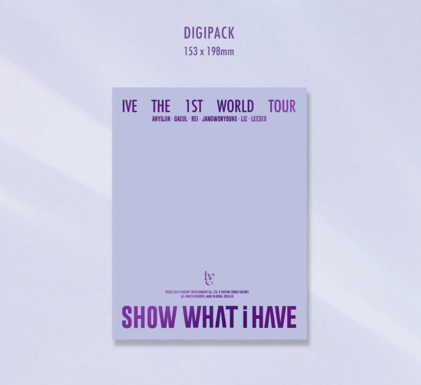 IVE - THE 1ST WORLD TOUR 'SHOW WHAT I HAVE' (DVD/ BLU-RAY/ KIT) Nolae