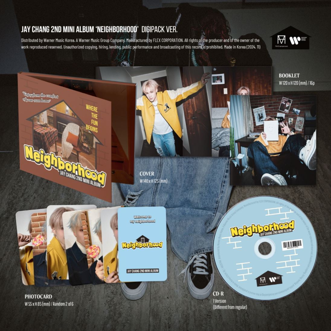 JAY CHANG - NEIGHBORHOOD (DIGIPACK VER.) Nolae