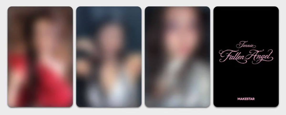 JENNIE (BLACKPINK) - FALLEN ANGEL + Makestar Gift Nolae