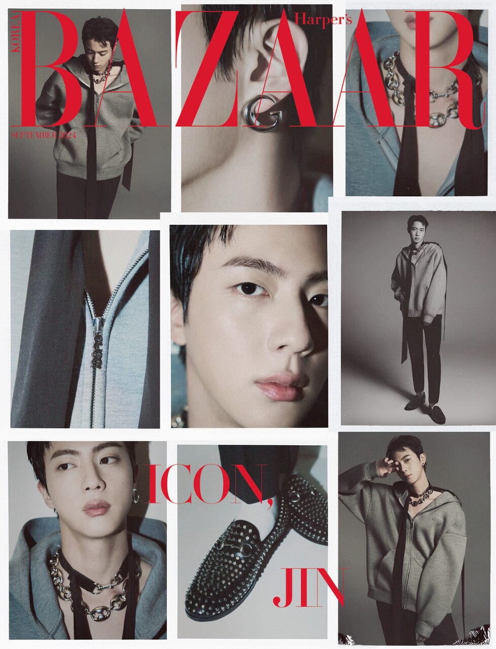 JIN (BTS) - BAZAAR (SEPTEMBER 2024) Nolae