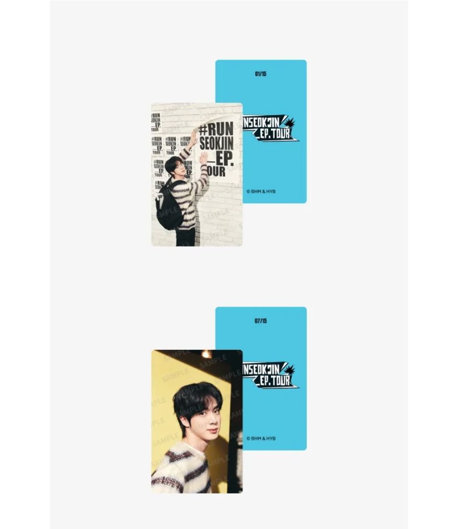 ◎公式◎RUNSEOKJIN Mini Photo Card Set ミニフォト JIN (BTS) - MINI PHOTO CARD SET (RUNSEOKJIN OFFICIAL MD)