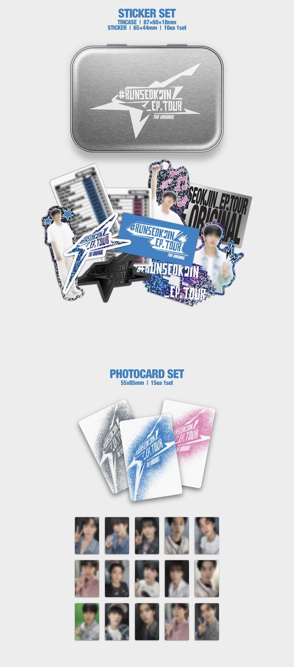 JIN (BTS) - [#RUNSEOKJIN_EP.TOUR IN GOYANG] THE ORIGINAL + WEVERSE GIFT Nolae