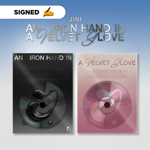 JINI - AN IRON HAND IN A VELVET GLOVE (1ST MINI ALBUM) SIGNED Nolae