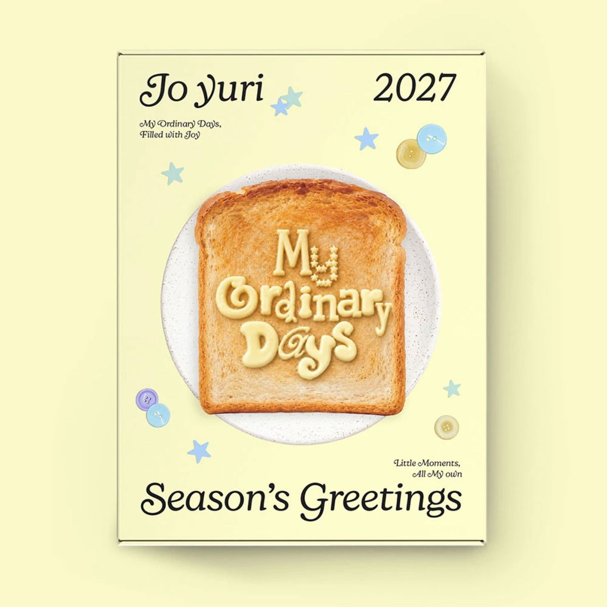 JO YURI - 2027 SEASON’S GREETINGS (MY ORDINARY DAYS, FILLED WITH JOY) Nolae