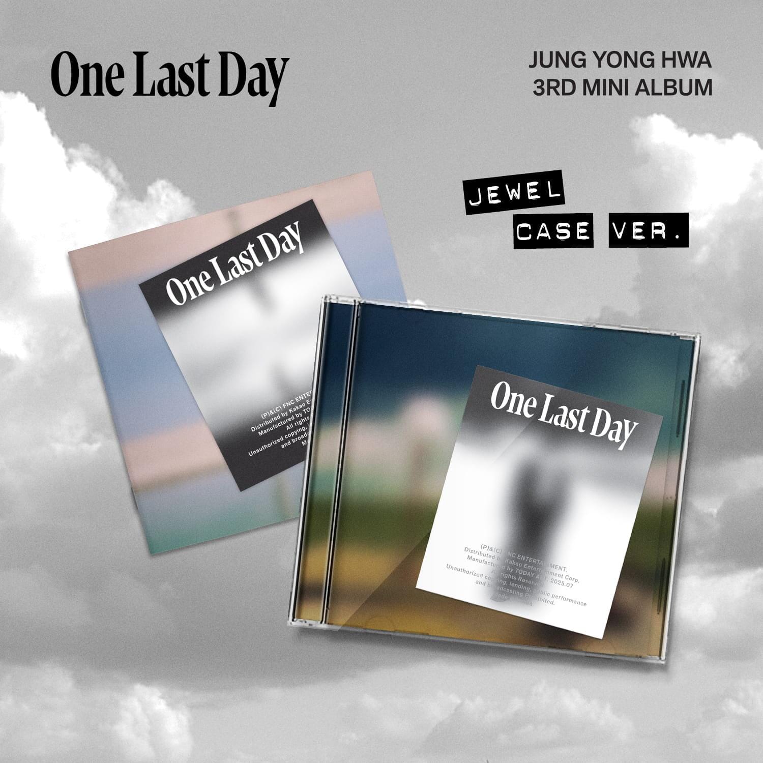 JUNG YONG HWA (CNBLUE) - ONE LAST DAY (JEWEL CASE VER.) Nolae
