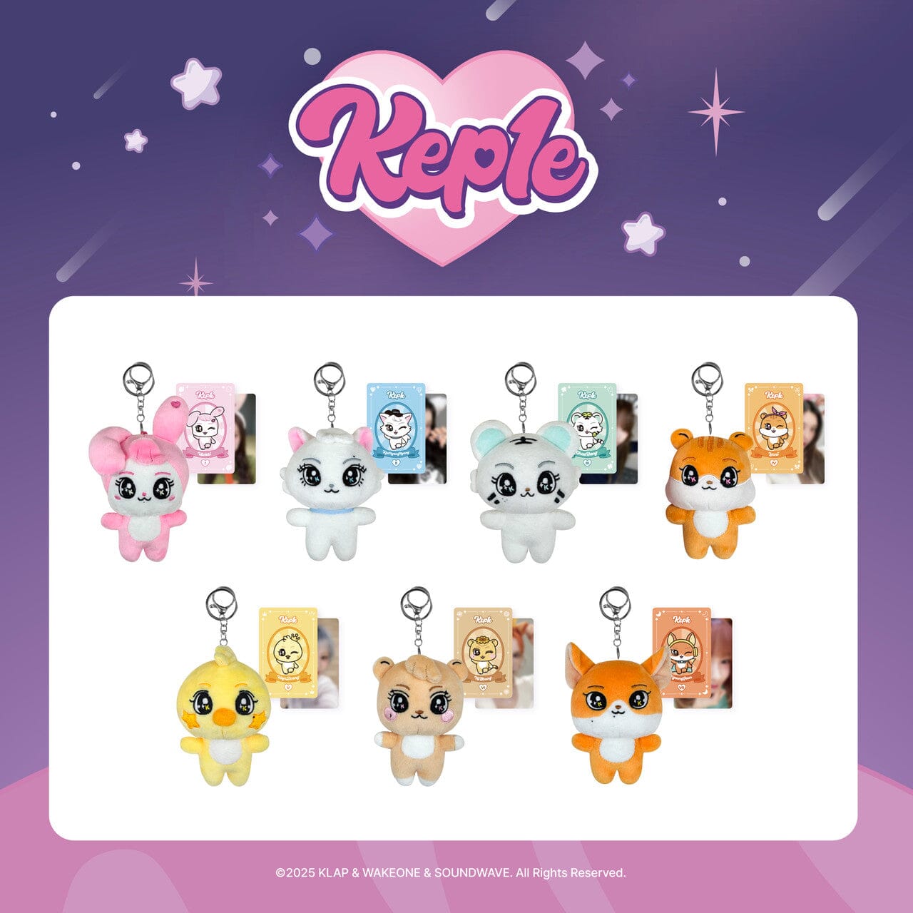 KEP1ER - PLUSH DOLL KEYRING (KEP1ER CHARATER [KEP1E] MD) Nolae