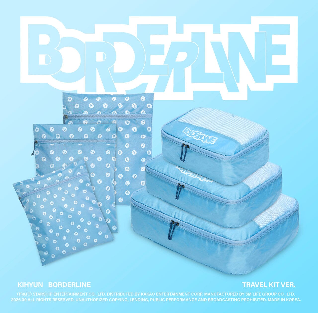KIHYUN (MONSTA X) - BORDERLINE (TRAVEL KIT VER.) Nolae