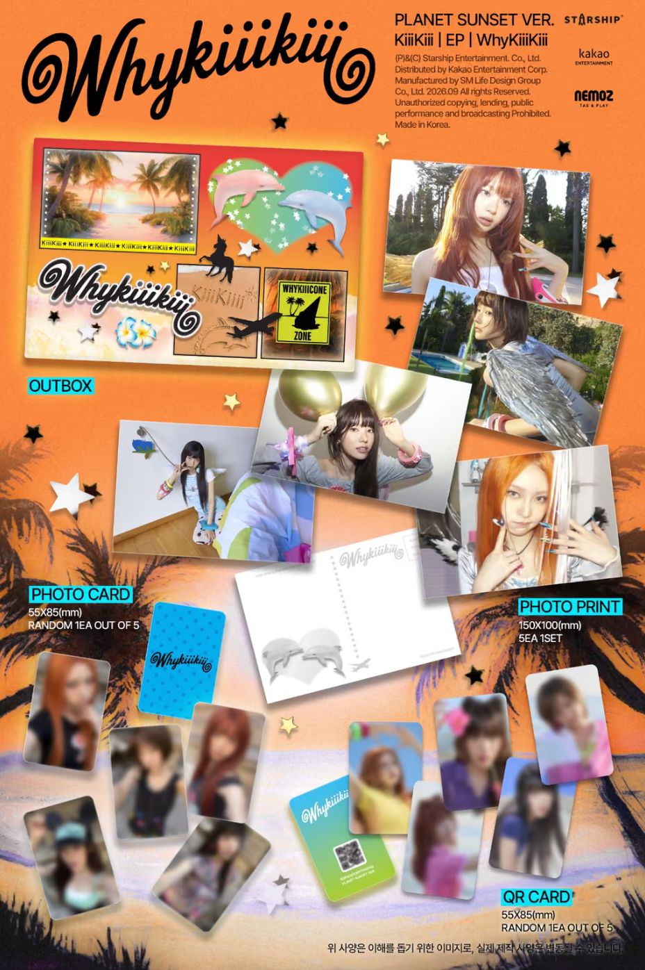 KIIIKIII - WHYKIIIKIII (PLANET VER.) (LIMITED VER.) Nolae