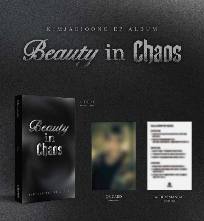 KIM JAE JOONG (JX) - BEAUTY IN CHAOS (KIWEE VER.) Nolae