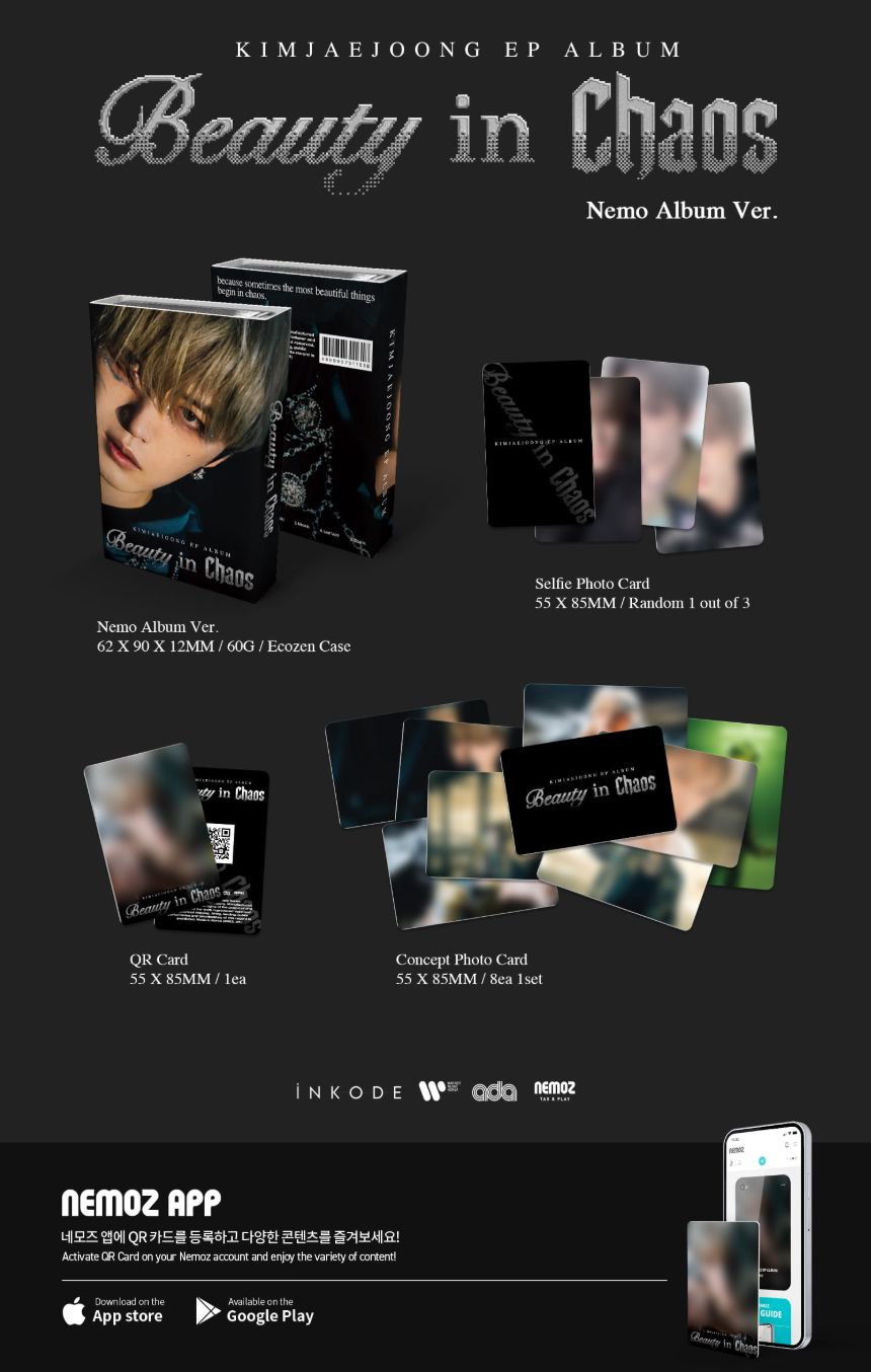 KIM JAE JOONG (JX) - BEAUTY IN CHAOS (NEMO ALBUM) Nolae