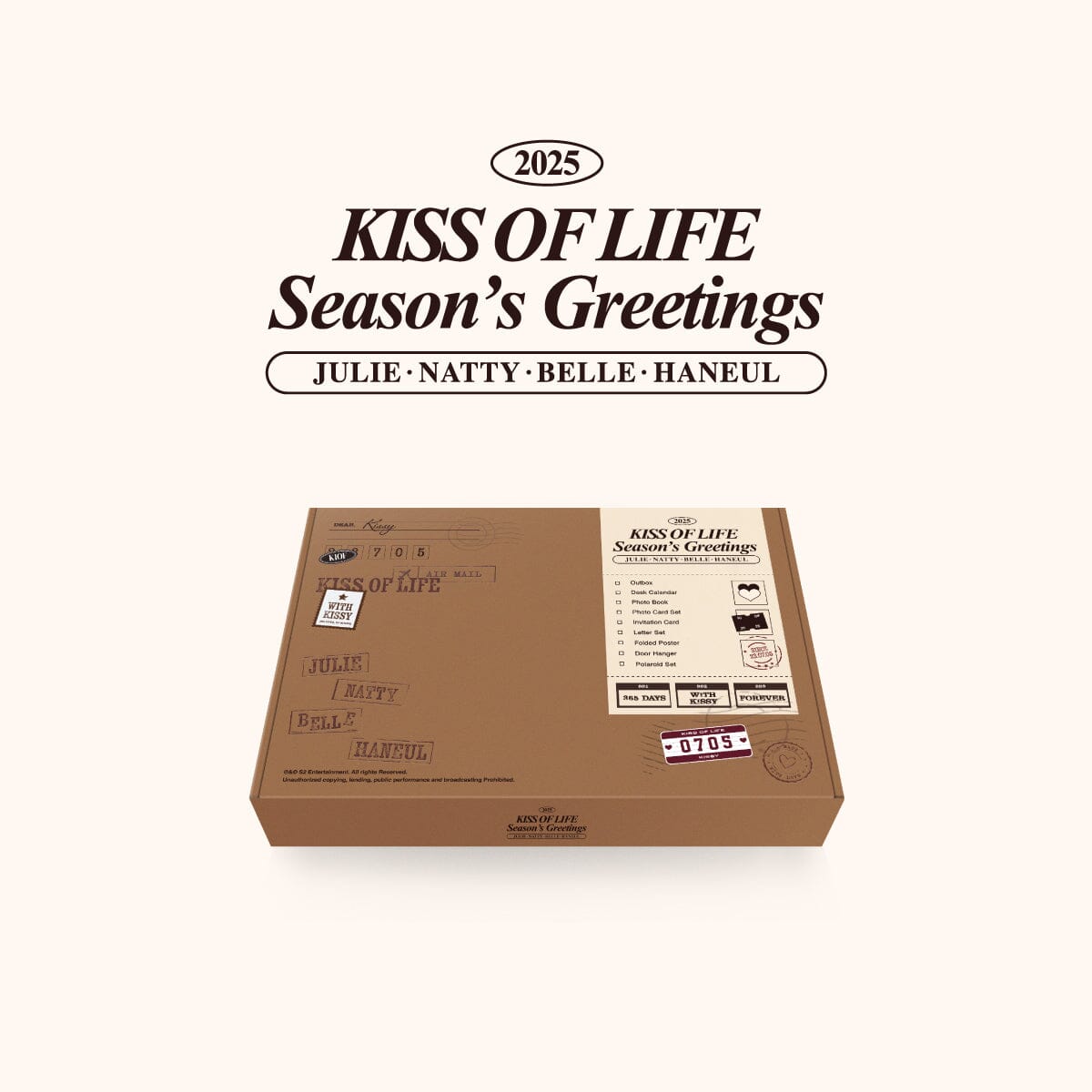 KISS OF LIFE - 2025 SEASON'S GREETINGS Nolae